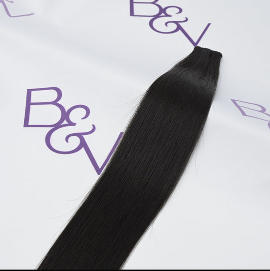 Bloom & Vine – Weft – 18” – Black Dahlia (1B)